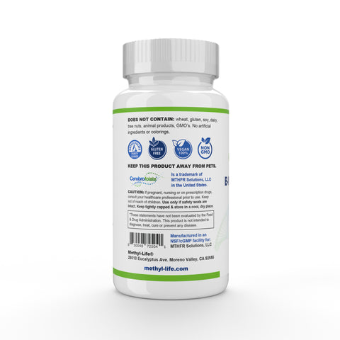 Methylated B12 3.75mg + L-Methylfolate 3mg as Methyl-Life®'s B-Methylated-II