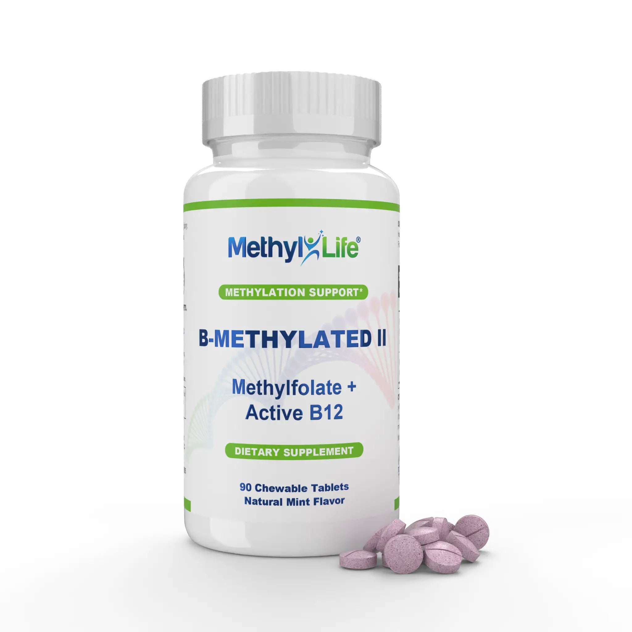 glutathione and methylfolate Methylated B12 3.75mg + L-Methylfolate 3mg as Methyl-Life®'s B-Methylated-II BELO Intensive Whitening Bar