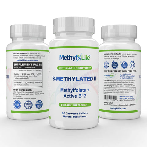 B-Methylated II + Non-Methylated Multivitamin + Magnesium Complete Bundle - Methyl-Life® Supplements