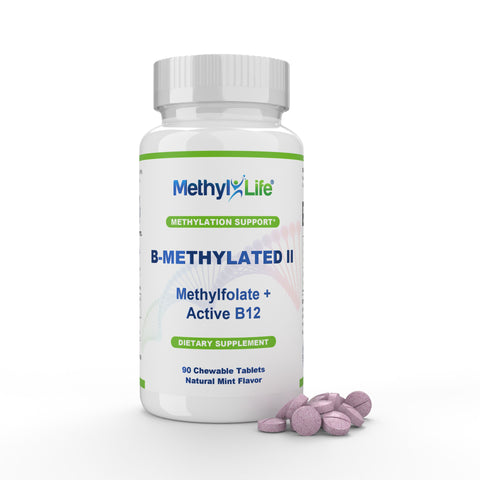 Methylated B12 3.75mg + L-Methylfolate 3mg as Methyl-Life®'s B-Methylated-II