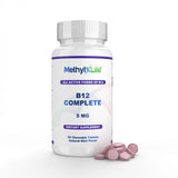 Vitamin B12 5000 mcg (Methylcobalamin B12 Complete) – 3 Bioactive Forms