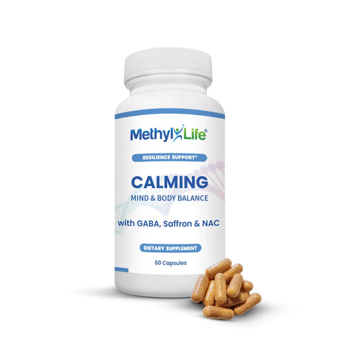 CALMING Your Stress Naturally with the Best GABA Supplement - Methyl-Life® Supplements