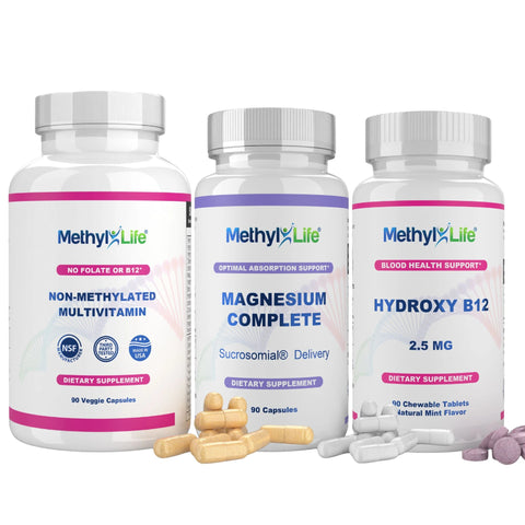 Cofactors Add-On (Non-Methylated Multivitamin + Hydroxocobalamin + Magnesium Complete) - Best Sellers - Methyl-Life®
