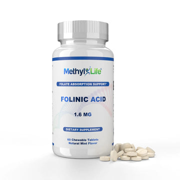 Folate 1.6 mg (Calcium Folinate) as Folinic Acid