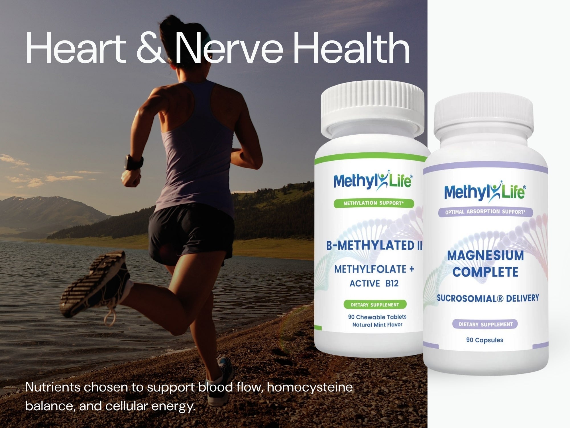 Support Cardiovascular, Diabetes,  Homocysteine, Anemia, & Nerve Health
