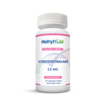Vitamin B12 - Hydroxocobalamin - well-tolerated bioavailable form - bottle front - 90 ct - Chewables - Methyl-Life