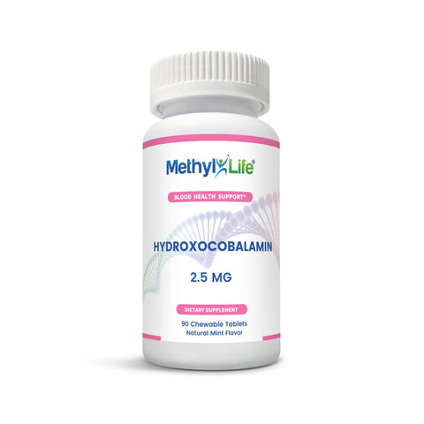 Sublingual B12: well-tolerated, bioavailable Hydroxy B12 Tablets - Methyl-Life® Supplements