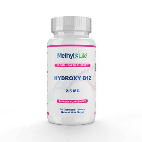 Vitamin B12 Tablets (Sublingual B12 as Bioavailable Hydroxy) – Supports Brain & Red Blood Cells