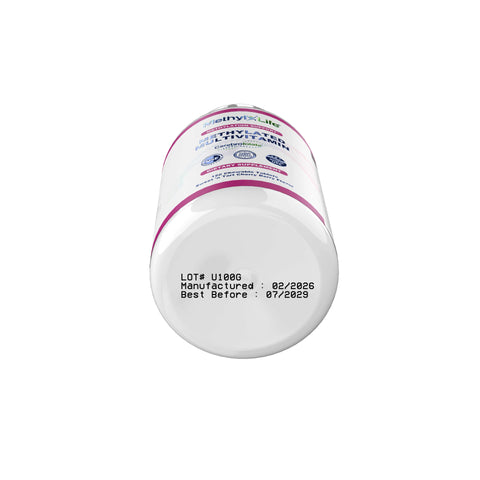 Chewable Methylated Multivitamin - L-Methylfolate + Active B12 - MTHFR/Pregnancy/Children
