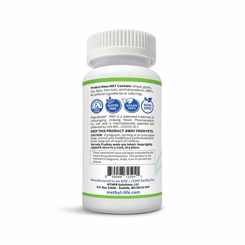 Methylated B12 3.75mg + L-Methylfolate 3mg as Methyl-Life®'s B-Methylated-II - Methyl-Life® Supplements