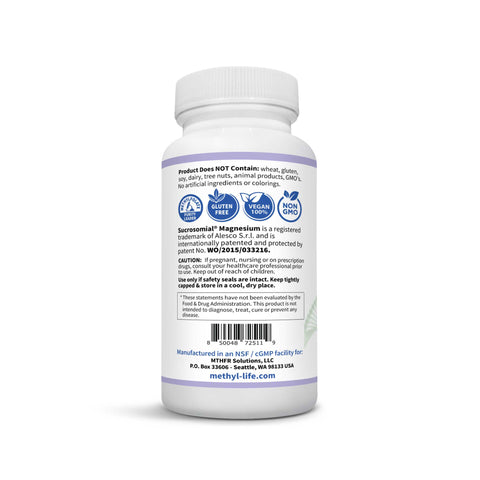 Magnesium Complete: Sucrosomial® Delivery - Superior Magnesium - Methyl-Life® Supplements