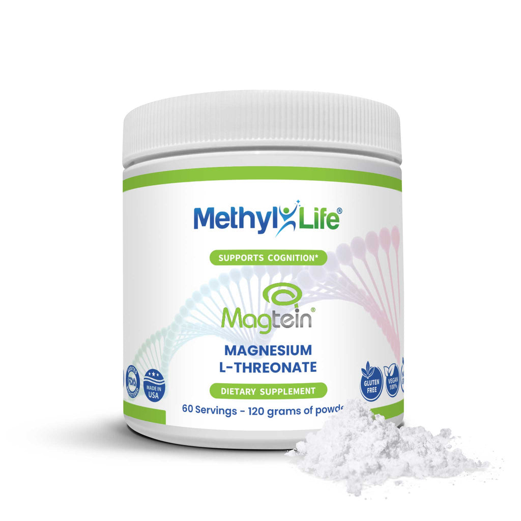 Magtein® L-Threonate Brain Magnesium Powder | 120 grams, 60 servings