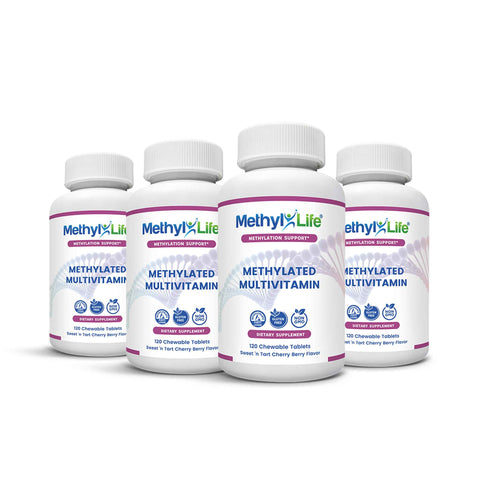 Wholesale: 4-pack of Methylated Multi - Methyl-Life® Supplements