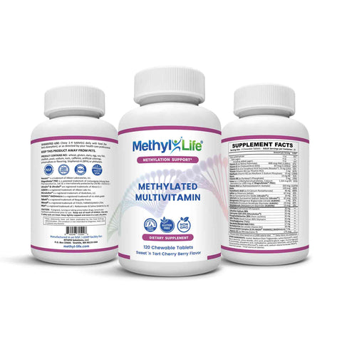 Wholesale: 4-pack of Methylated Multi - Methyl-Life® Supplements