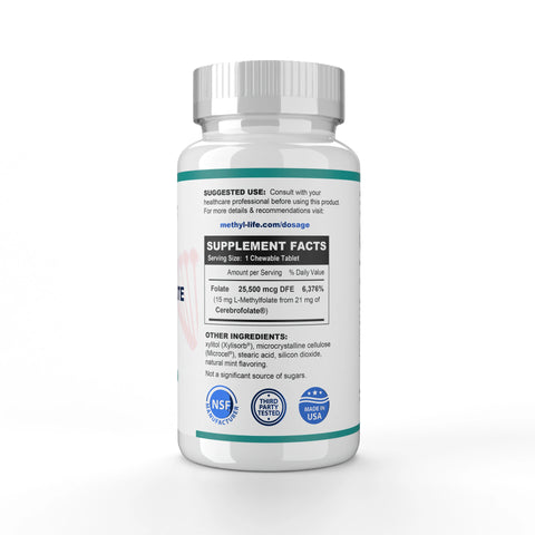 L Methylfolate 15 mg - A Mood-Boosting Supplement