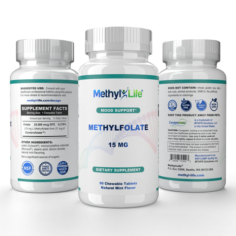 L Methylfolate 15 mg - A Mood-Boosting Supplement