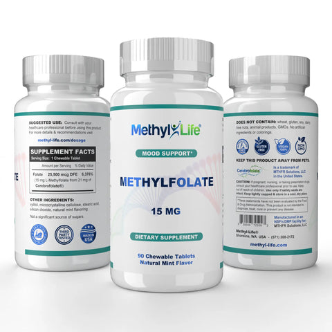 L Methylfolate 15 mg - A Mood-Boosting Supplement