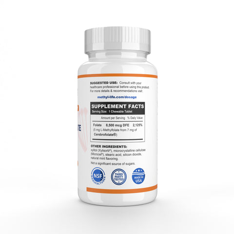 5 Methylfolate: 5-mthf L-Methylfolate 5 mg
