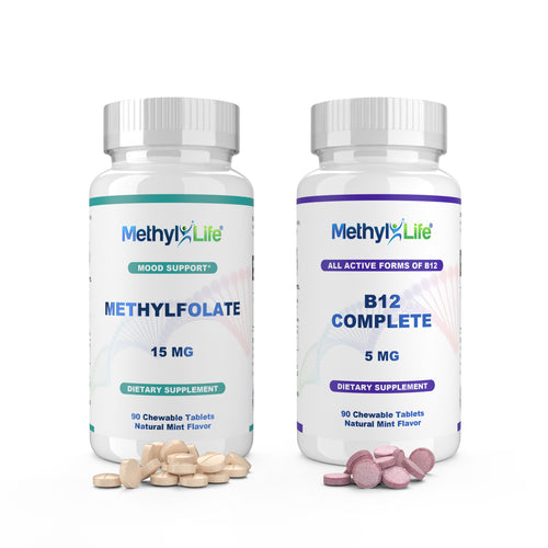 Methylated Vitamins: Professional Strength Methylfolate & Methylated-B12