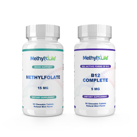 Methylated Vitamins: Professional Strength Methylfolate & Methylated-B12