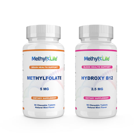 Methylation Supplements: L Methylfolate + B12 Sublingual