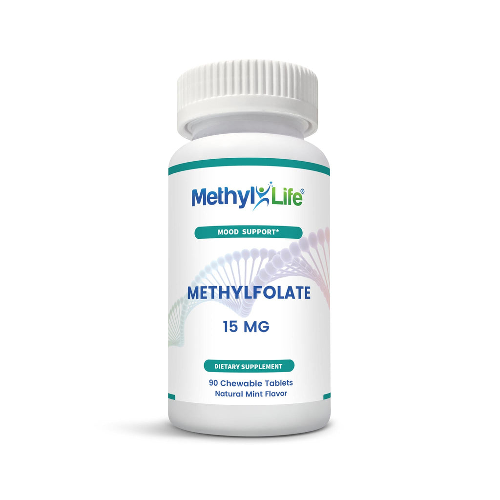 L Methylfolate 15 mg - A Mood-Boosting Supplement - Methyl-Life® Supplements