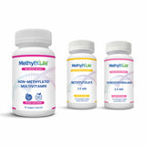 Methylated Multivitamin 3-Product Pack - MTHFR Folate, Sublingual B12 + Cofactors