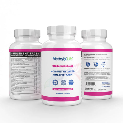 Non-Methylated Multivitamin with Cognitive Nutrients