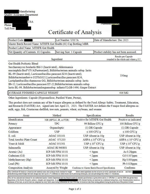 TrioBiotic Restore - Full-Spectrum Microbiome Support