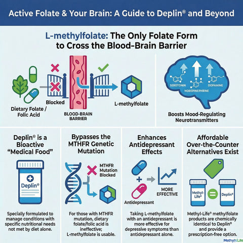Deplin Folate What Is Deplin? – Methyl-Life® Supplements