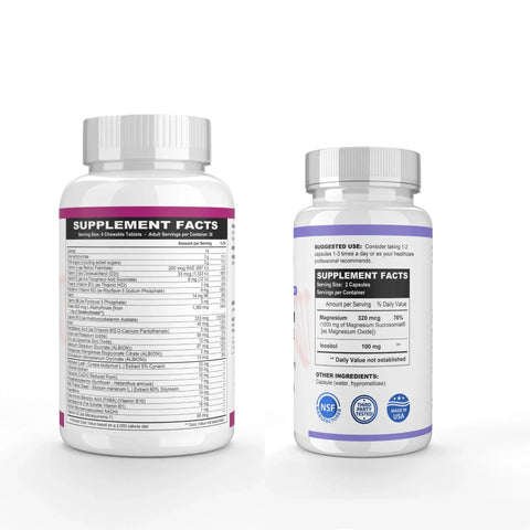 Cofactors Add-On (Methylated Multivitamin + Magnesium Complete) - Best Sellers - Methyl-Life® Supplements