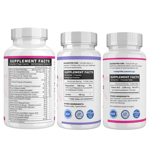 Cofactors Add-On (Non-Methylated Multivitamin + Hydroxocobalamin + Magnesium Complete) - Best Sellers - Methyl-Life®