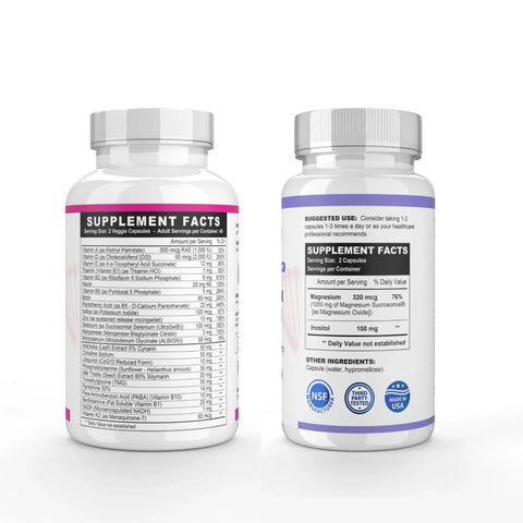 Cofactors Add-On (Non-Methylated Multivitamin + Magnesium Complete) - Best Sellers - Methyl-Life® Supplements